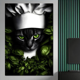 Enchanted Culinary Feline - NicheCanvas