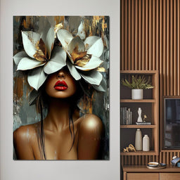 Golden Petals Revelation - Cole Williams - NicheCanvas