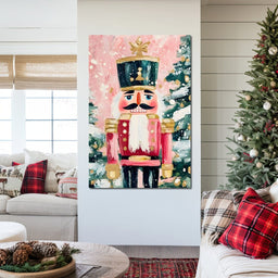 Festive Nutcracker Snow Parade - NicheCanvas