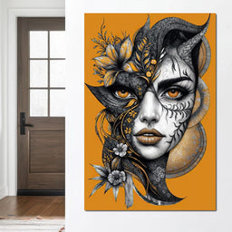 The Blooming Beast Within - TooplesArt - NicheCanvas