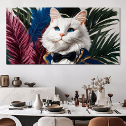 Majestic Purr Bowtie - NicheCanvas