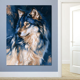 Lone Predator Of The Winter North - NicheCanvas