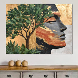 Nature's Tranquil Reflection - NicheCanvas