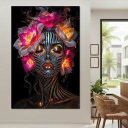 The Blooming Shaman - TooplesArt - NicheCanvas