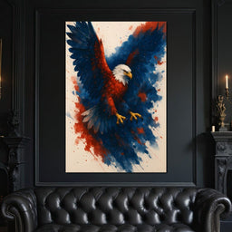 Majestic Flight Soaring Free - NicheCanvas
