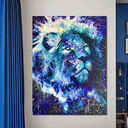 Astral Lion - Chiara Magni - NicheCanvas