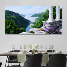 Enchanted Valleys Timeless Ruins - NicheCanvas