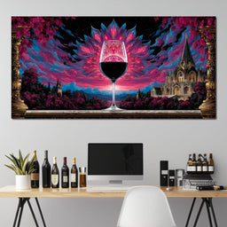 Majestic Evening Reverie - NicheCanvas