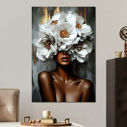 Golden Petals of Grace - Cole Williams - NicheCanvas