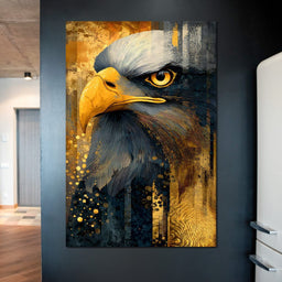 Golden Majesty of Flight - NicheCanvas