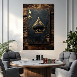Ace of Spades - NicheCanvas