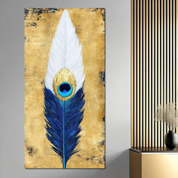Gilded Feather - NicheCanvas