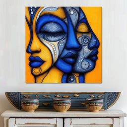 Whispers of the Mosaic Soul - TooplesArt - NicheCanvas