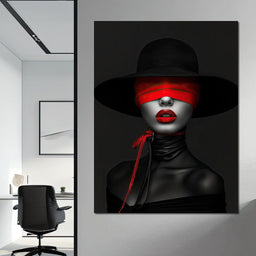 Scarlet Obscura - TooplesArt - NicheCanvas