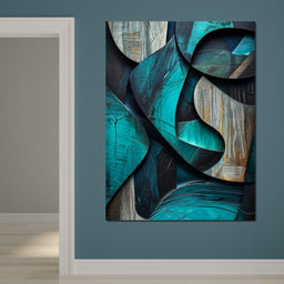 Colorful Modern Art 037 - Johanjjf - NicheCanvas