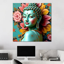 Radiant Petals Tranquility - NicheCanvas