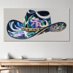 Floral Western Dreamscape - NicheCanvas