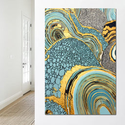 Golden Spirals of Infinity - NicheCanvas