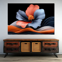 3D Bloom of Eternal Radiance - TooplesArt - NicheCanvas