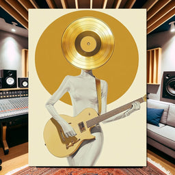 Golden Harmony Rhythm Euphoria - Neal Hackett - NicheCanvas