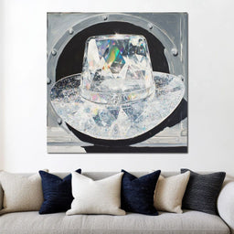 Crystal Cowboy Hat - NicheCanvas