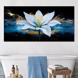 Elegance in Midnight Blooming - NicheCanvas