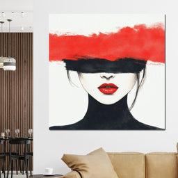 Radiant Allure Portrait Mystique - NicheCanvas