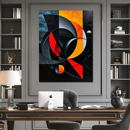 Colorful Modern Art 047 - Johanjjf - NicheCanvas