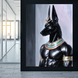 Anubis Guardian of the Pharaoh - NicheCanvas