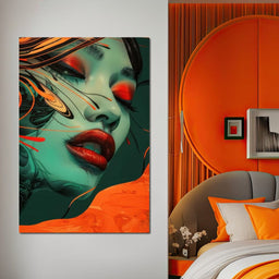 Celestial Muse - TooplesArt - NicheCanvas