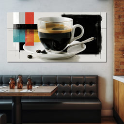 First Light Over Morning Espresso - NicheCanvas