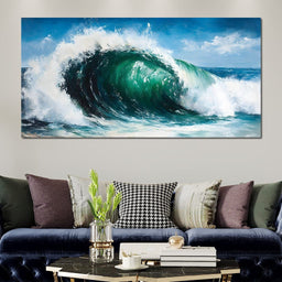 Oceanic Wave - NicheCanvas
