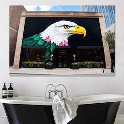 Street Art - Eagle - NicheCanvas