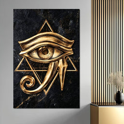 Golden Vigil of the Sacred Geometry - NicheCanvas
