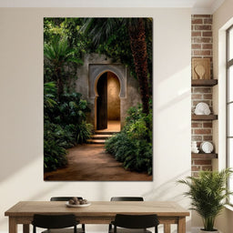 Moroccan Garden Archway - NicheCanvas