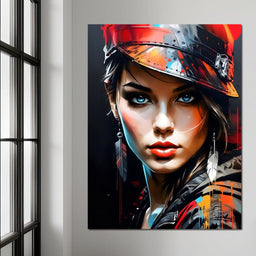 Female Portrait 254 - Johanjjf - NicheCanvas