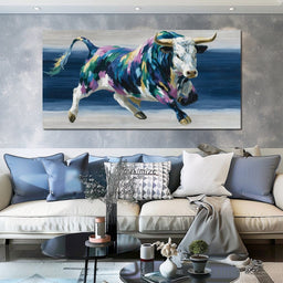 Charging Spectrum Bull Energy - NicheCanvas