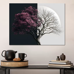 Duality of a Shared Season - NicheCanvas
