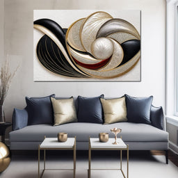 The Jewelled Snail Of Ivory Deco - TooplesArt - NicheCanvas