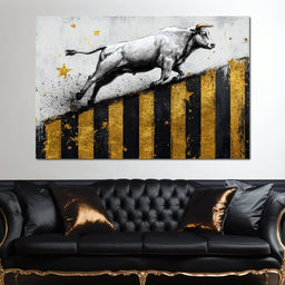 Golden Bull Market - NicheCanvas