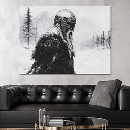 Viking Saga In Winter Majesty - NicheCanvas