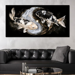 Duality of the flowing tides - NicheCanvas