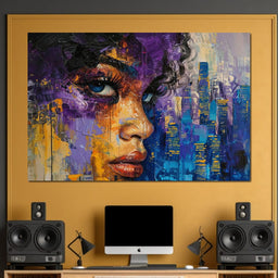 Urban Dreamscape Enchantment - NicheCanvas