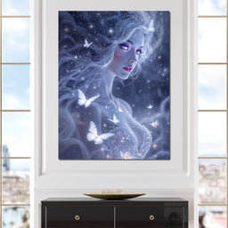 The Butterfly Nebula Queen - TooplesArt - NicheCanvas