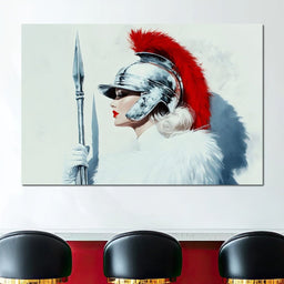 Warrior Elegance Majesty - NicheCanvas