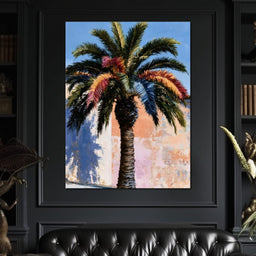 Coastal Palm Tree - NicheCanvas