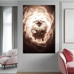 Guardian of the Fluffy Realm - NicheCanvas