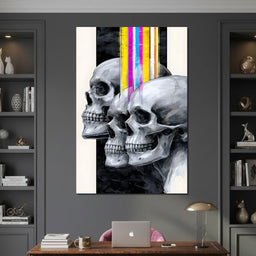 Trilogy of Modern Mortality - NicheCanvas