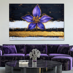 Golden Bloom Oasis Elegance - NicheCanvas
