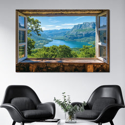 Serenity Vista Panorama - NicheCanvas